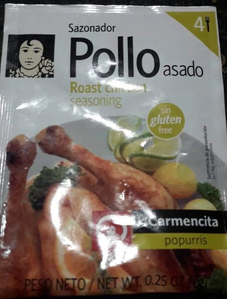 Sazonador pollo asado