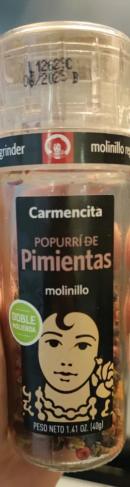 Popurrí de Pimientas Molinillo