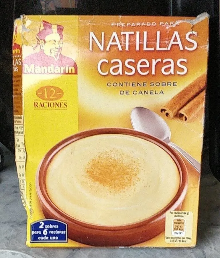 Natillas caseras