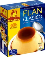 Preparado para hacer flan clásico