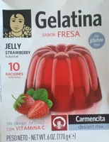 Gelatina sabor Fresa