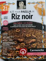 Kit pour paella de riz noir
