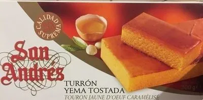 Touron jaune d'oeuf caramelisé