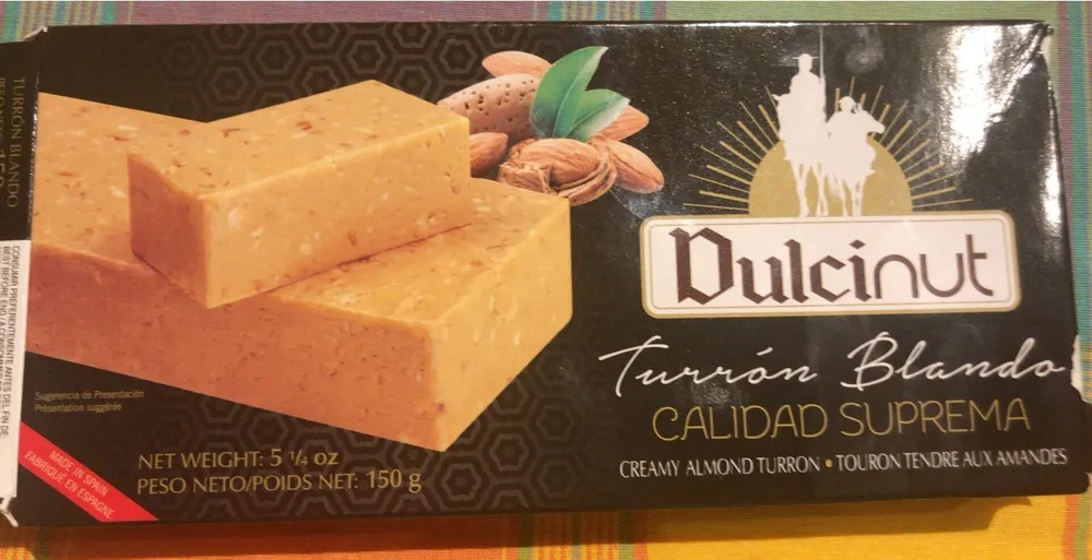 Turron tendre aux amandes