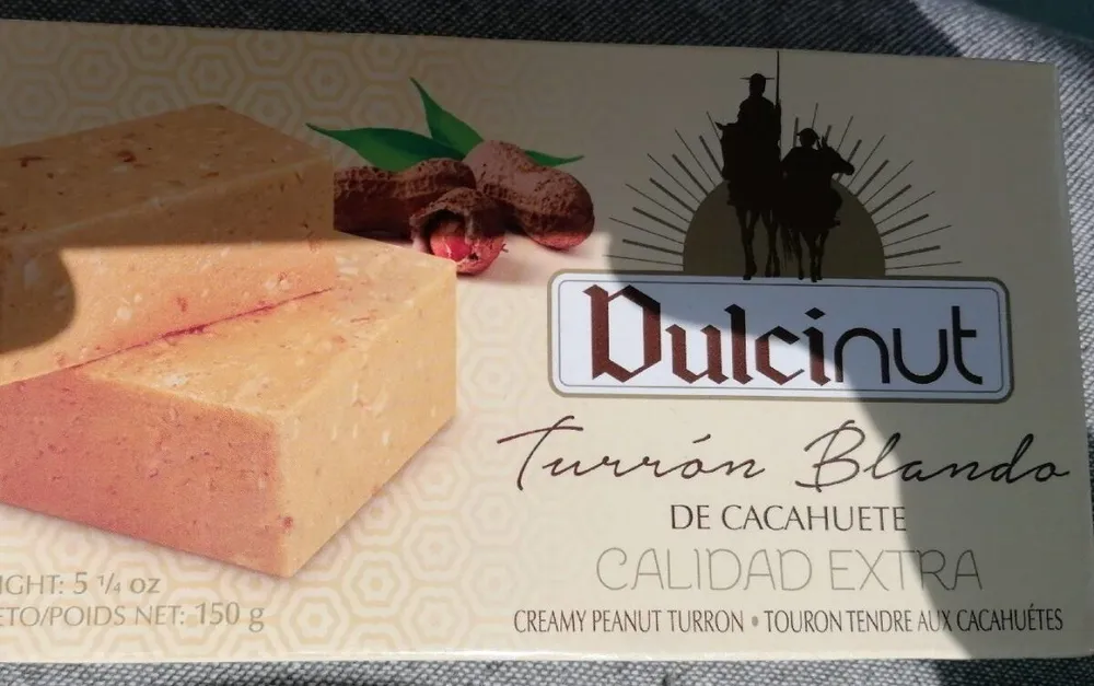 Turron blando de cacahuete