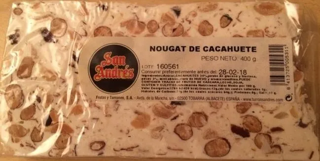 Nougat De Cacahuete