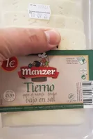 Queso tierno mezcla bajo en sal