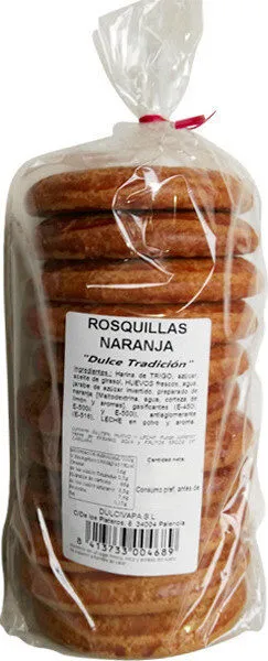 Rosquilla naranja - Dulce Tradición