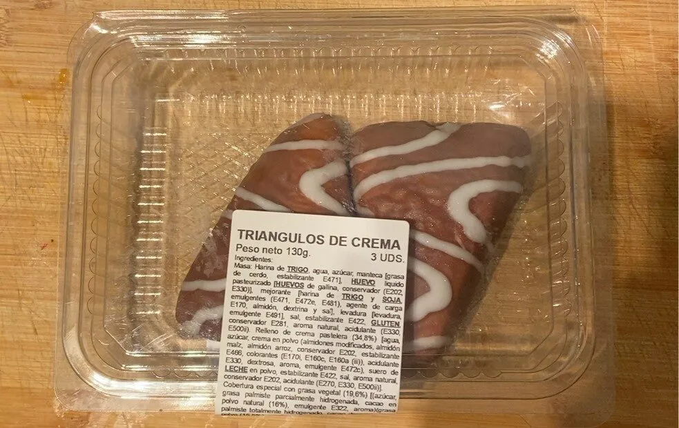 Triangulos de Crema