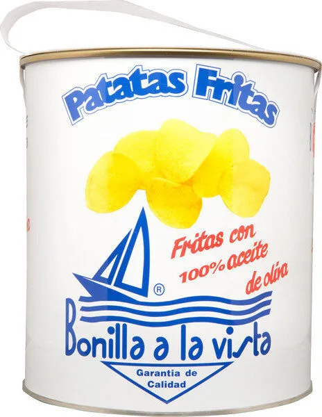 Patatas fritas con 100% aceite de oliva