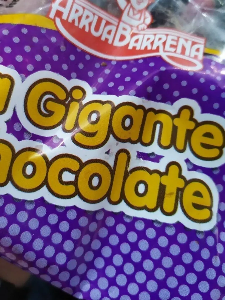 Palmera gigante sabor chocolate