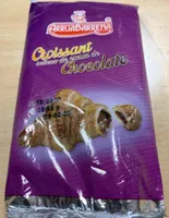 Croissant relleno de chocolate