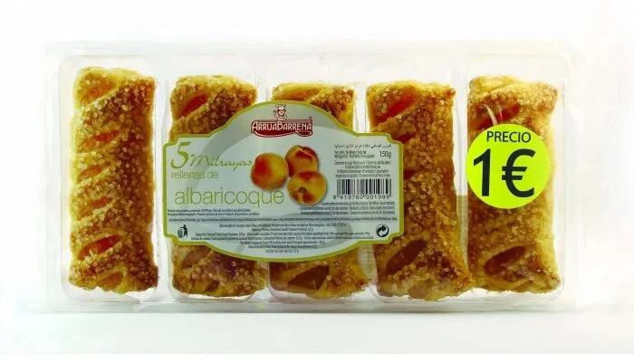 Cañitas milrayas albaricoque