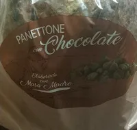 Panettone con chocolate con masa madre