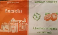 Chocolat artisanal à l'orange