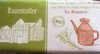 Chocolate negro 70% cacao con aceite de oliva