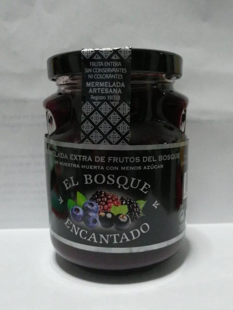 Mermelada extra de frutos del bosque