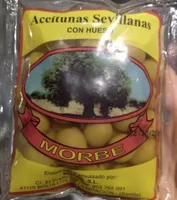 Aceitunas sevillanas con hueso