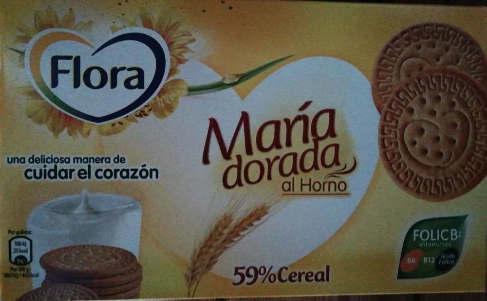 Galleta María Dorada al Horno