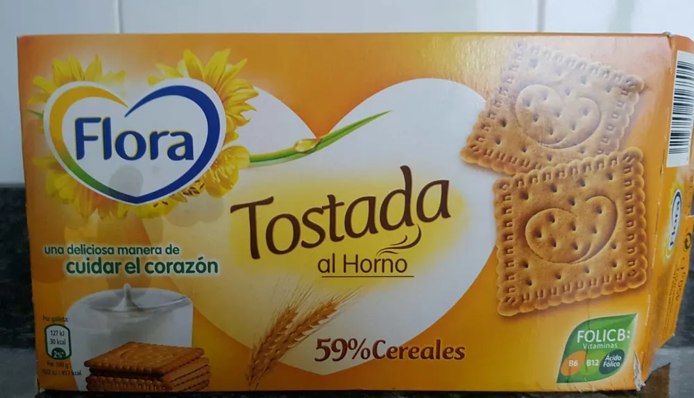 Galletas Tostadas al horno