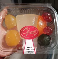 Fruta confitada surtida