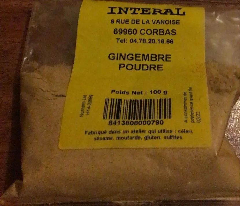 Gingembre en Poudre
