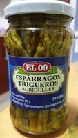Espárragos trigueros agridulces