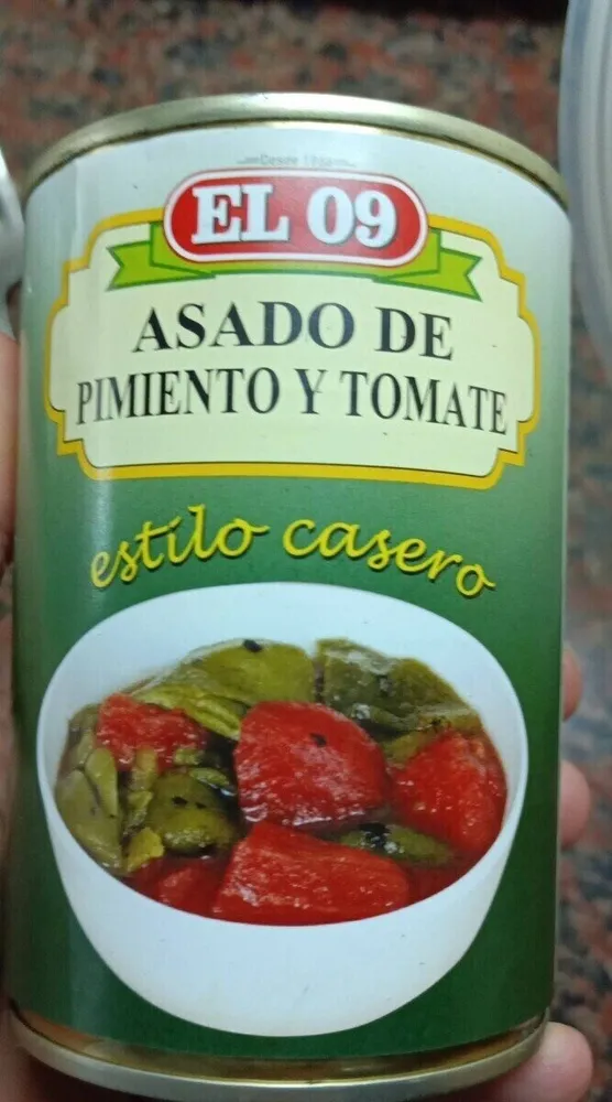Asado de tomate y pimiento
