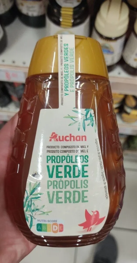 Miel con propóleos verdes