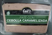Paté con cebolla caramelizada