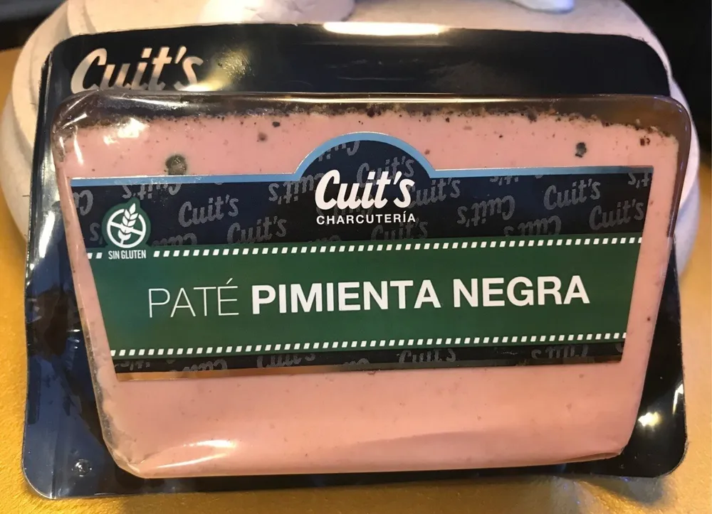 Paté pimienta negra