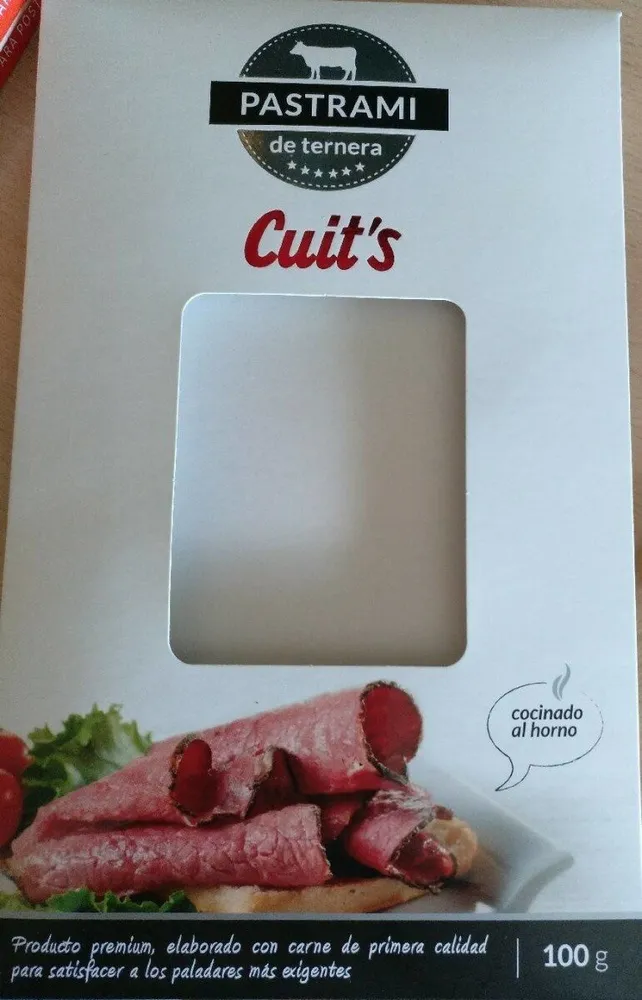 Pastrami de ternera