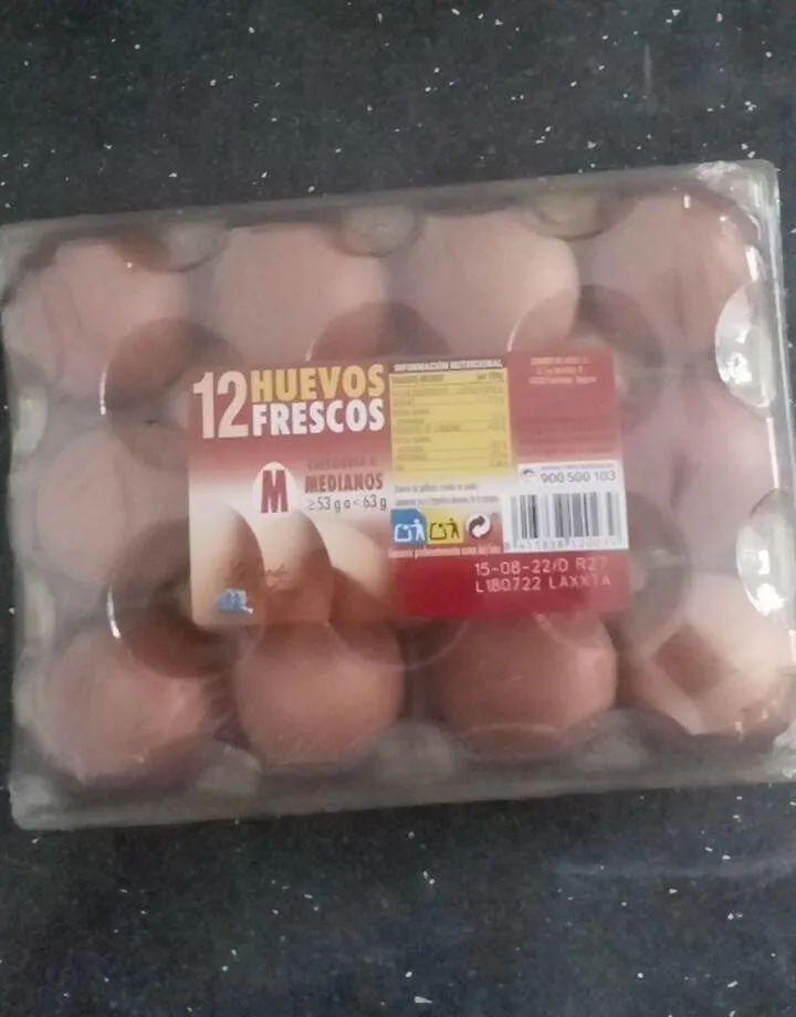 12 HUEVOS FRESCOS