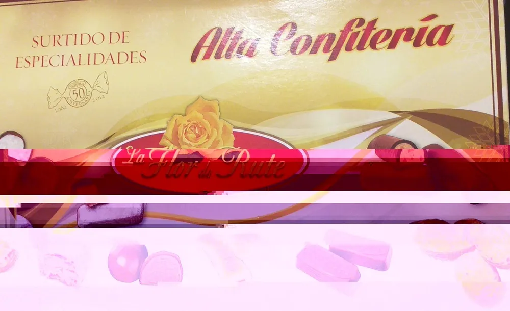 Surtido especialidades. Alta confitería