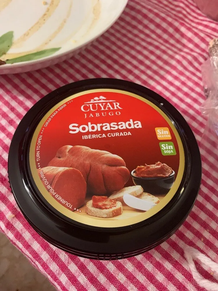 Sobrasada ibérica curada