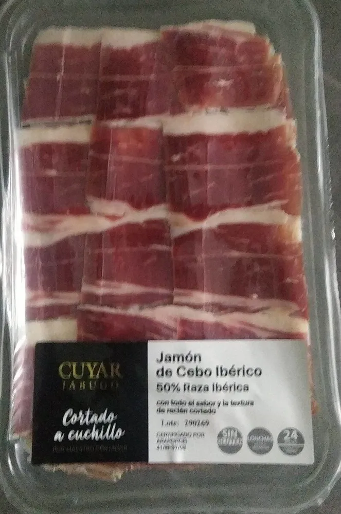 Paleta de Cebo Iberica Mitad Raza Iberica