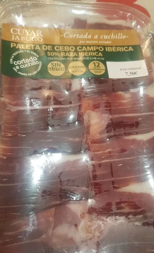 Paleta de cebo campo ibérica