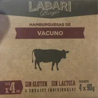 Hamburguesas de Vacuno