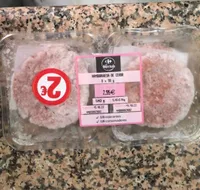 Hamburguesas de cerdo