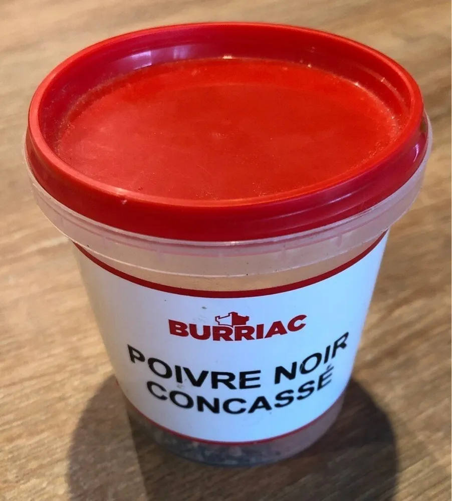 Burriac poivre noir concassé