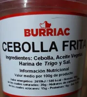 Cebolla frita