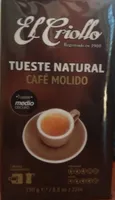 Café molido El criollo tueste natural
