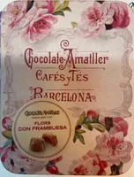 Flores con frambuesa