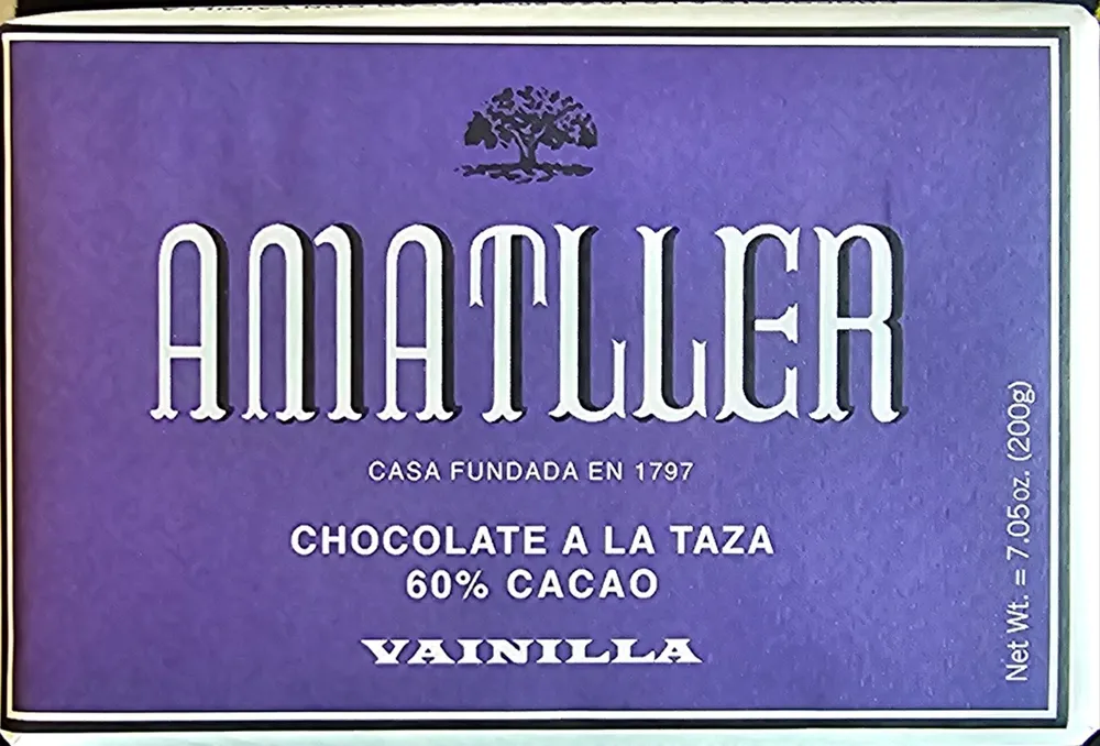 Chocolate a la taza Vainilla