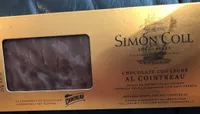 Chocolate con leche al cointreau