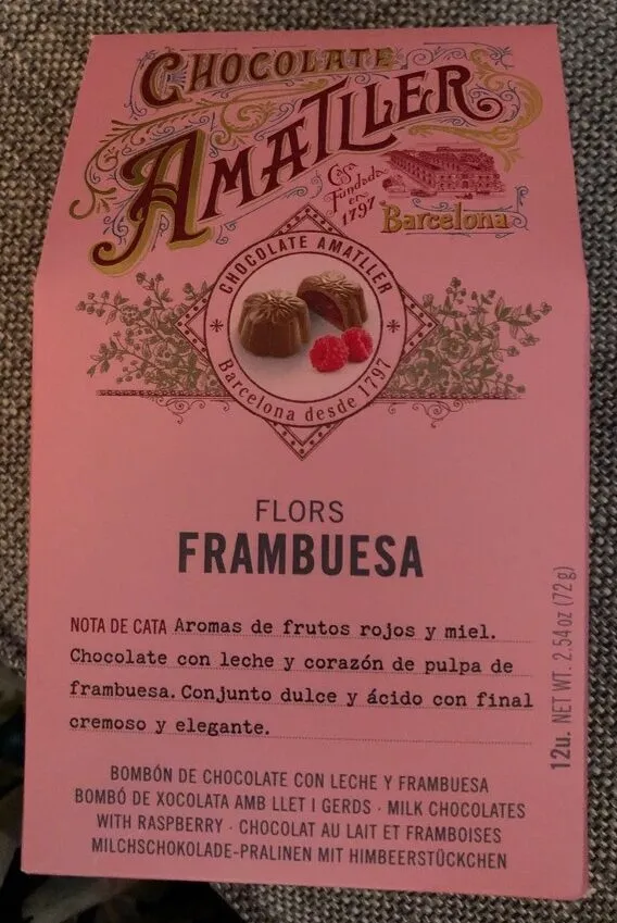 Flores de frambuesa imp