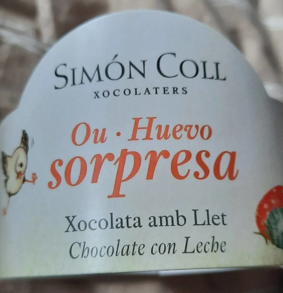 Huevo pascua Sorpresa