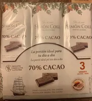 Dark chocolate 70%