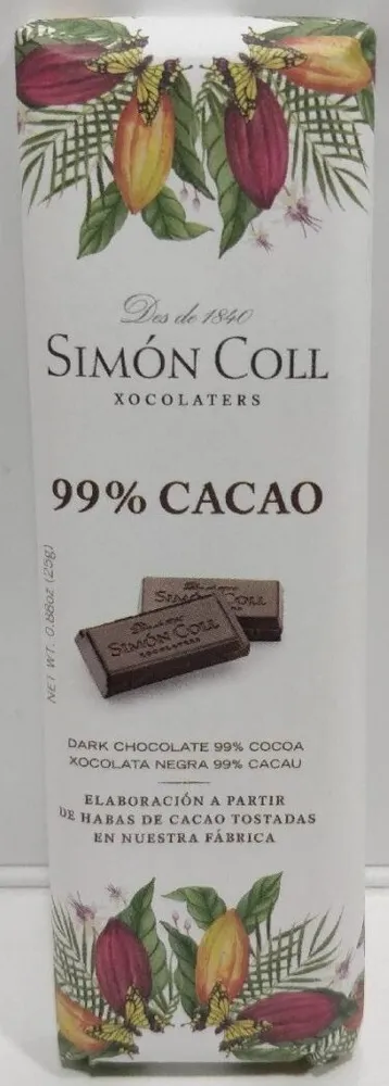 99% cacao
