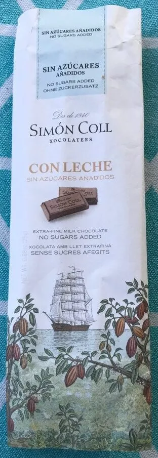 Con leche sin azucarres anadidos